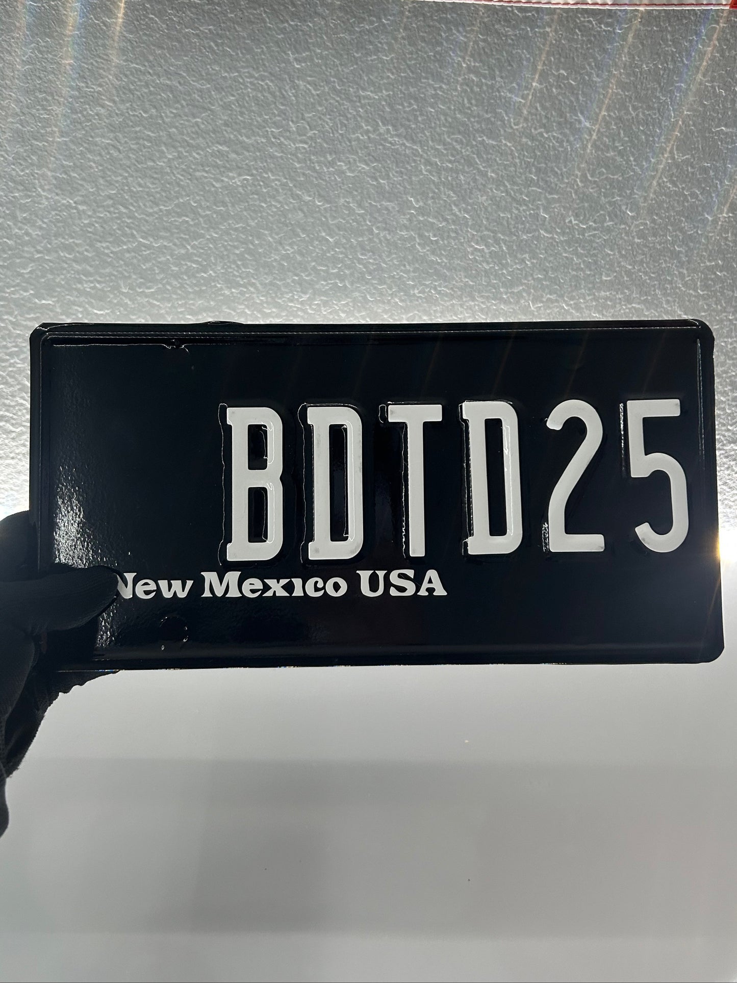New Mexico License Plate Vinyl Wrap Kit