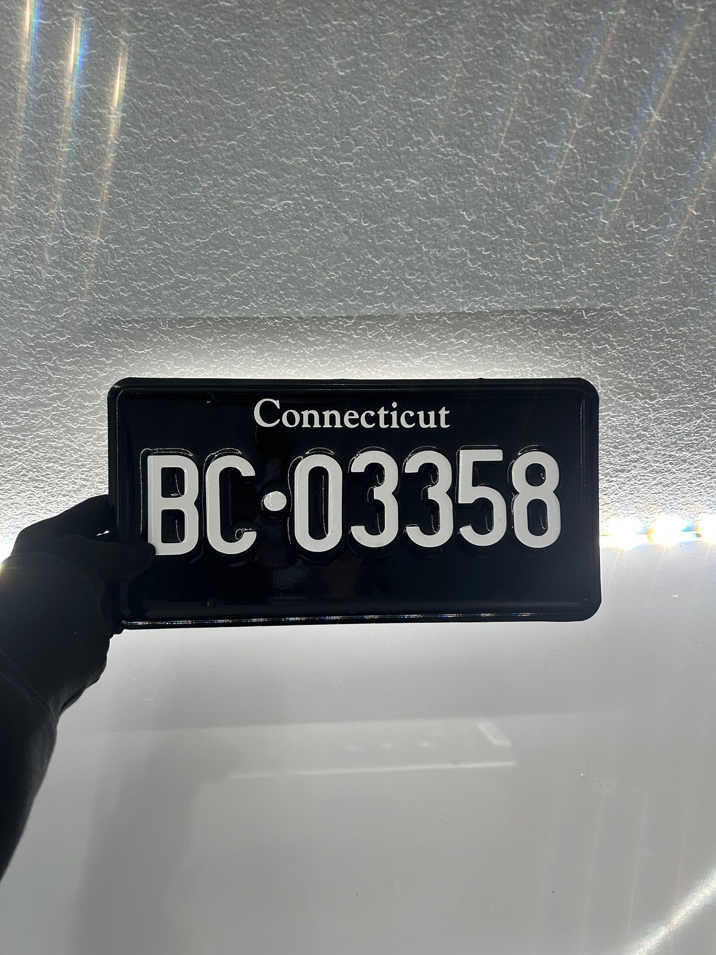 Connecticut License Plate Vinyl Wrap Kit