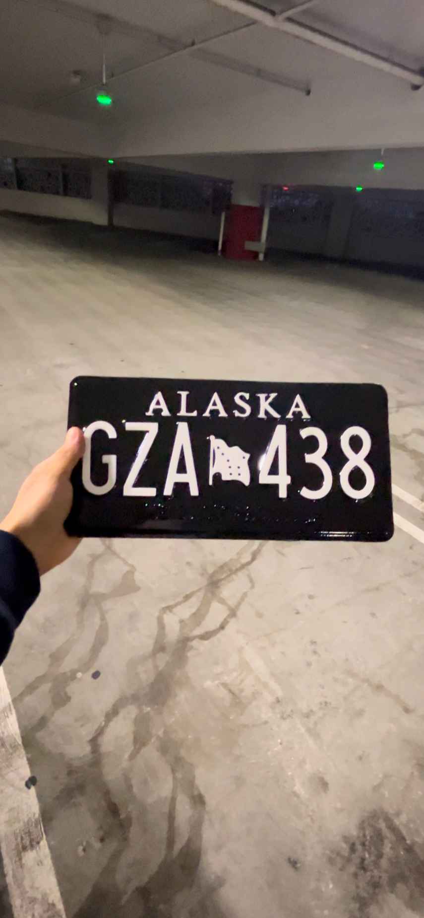 Alaska License Plate Vinyl Wrap Kit