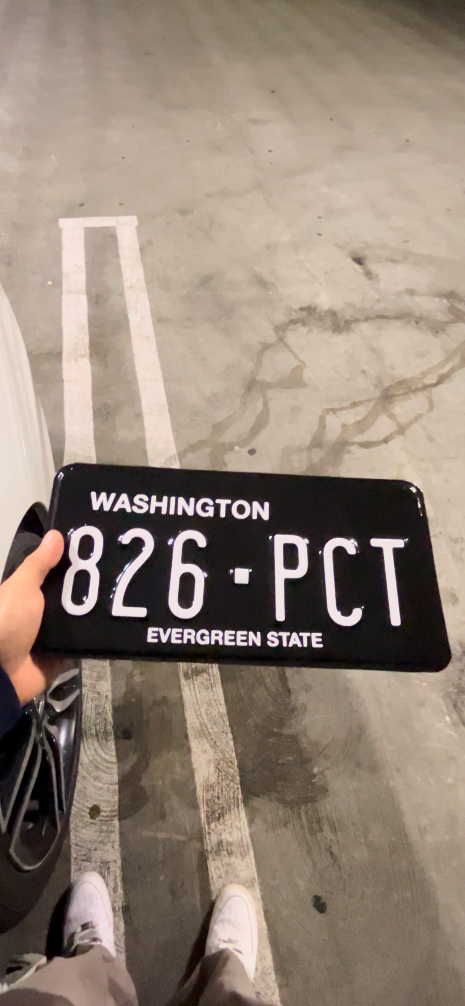 Washington License Plate Vinyl Wrap Kit