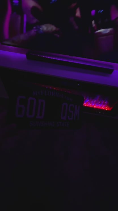 Florida License Plate Vinyl Wrap Kit
