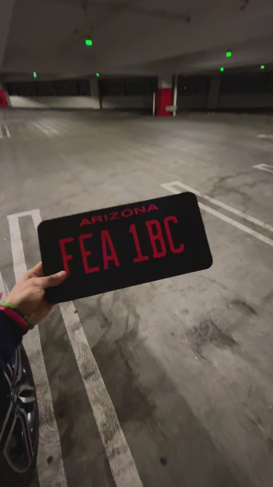 Arizona License Plate Vinyl Wrap Kit