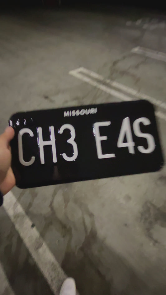 Missouri License Plate Vinyl Wrap Kit