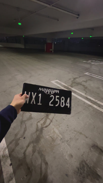 Mississippi License Plate Vinyl Wrap Kit